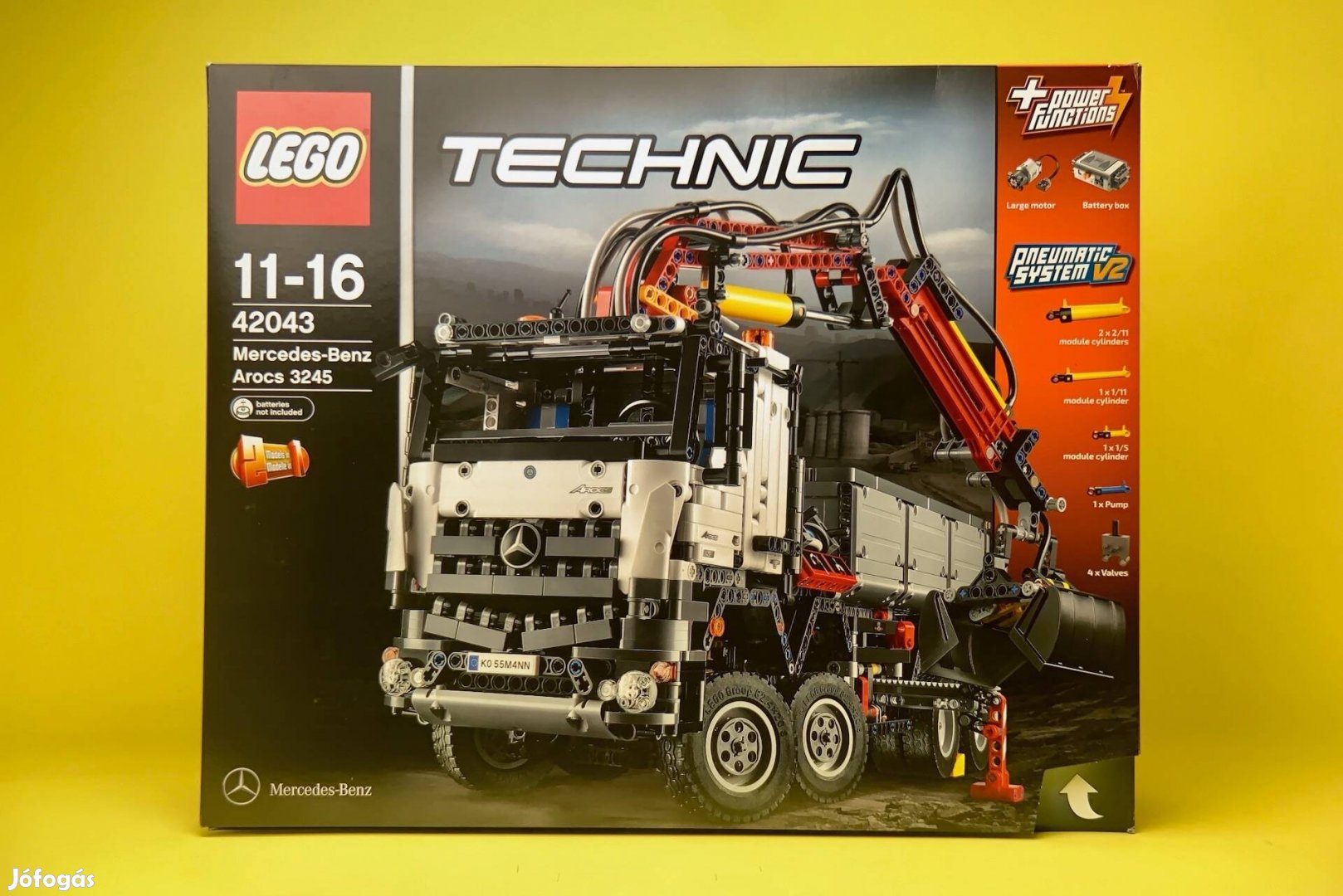 LEGO Technic 42043 Mercedes-Benz Arocs 3245, Új, Bontatlan