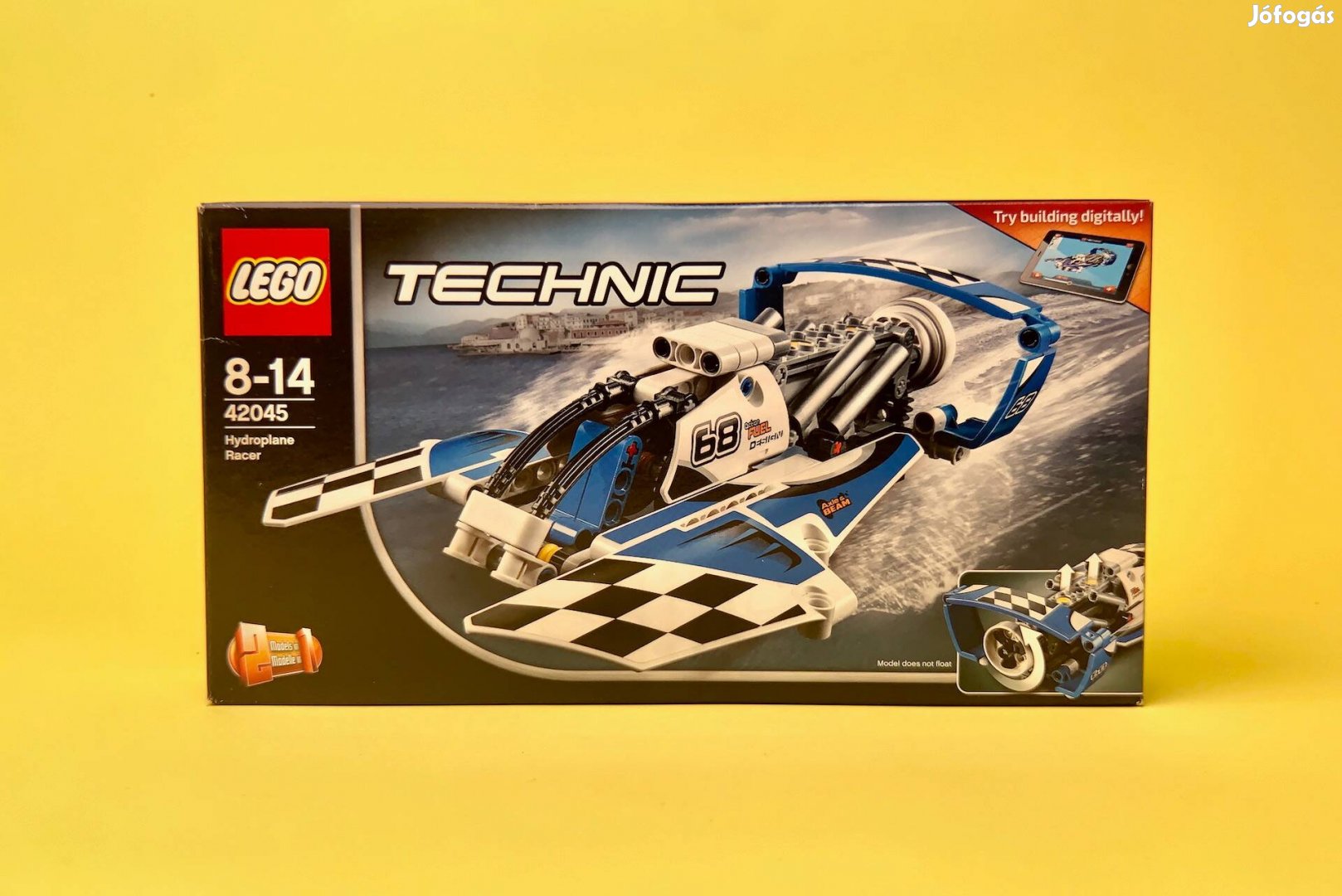LEGO Technic 42045 Verseny hidroplán, Uj, Bontatlan