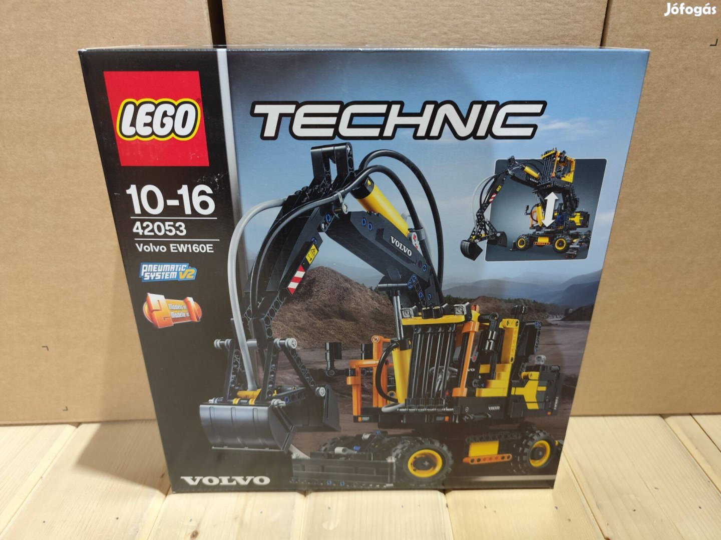 LEGO Technic 42053 Volvo EW160E új, bontatlan