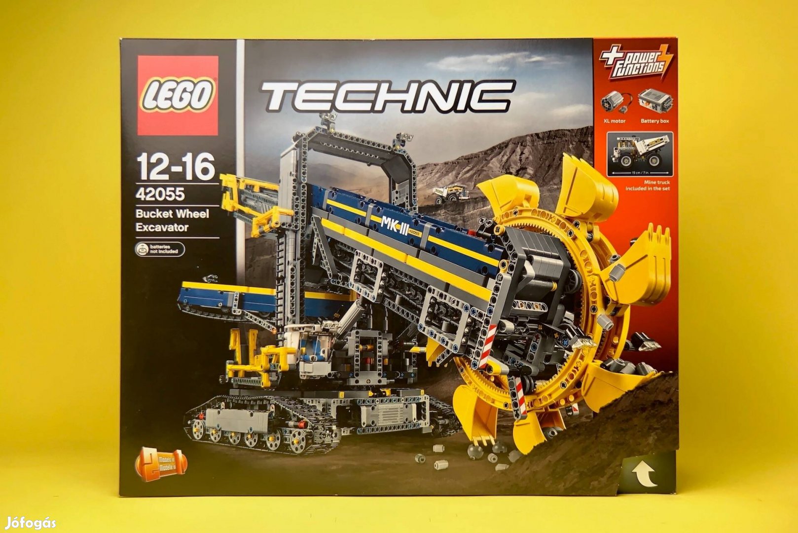 LEGO Technic 42055 Lapátkerekes kotrógép, Új, Bontatlan