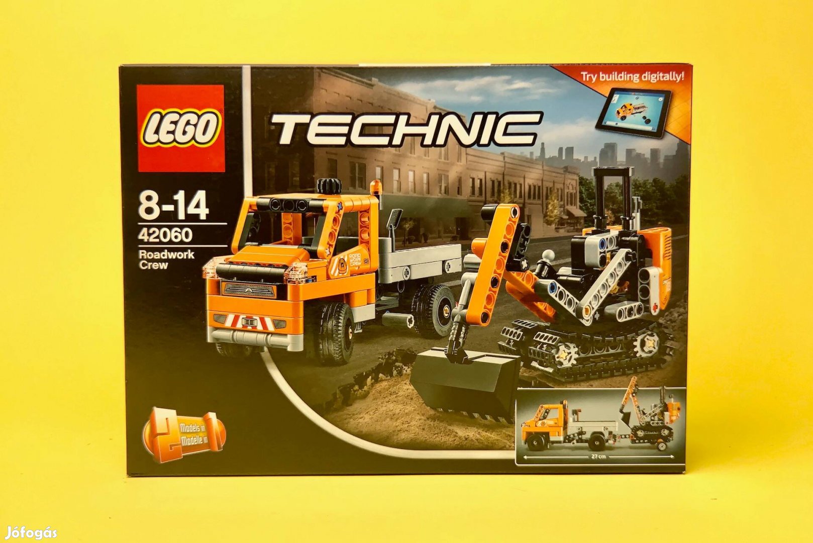 LEGO Technic 42060 Útépítő gépek, Uj, Bontatlan