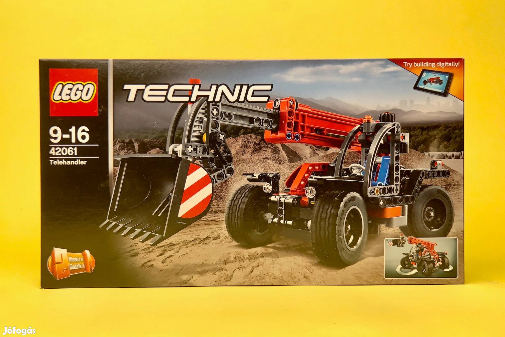 LEGO Technic 42061 Telehandler, Uj, Bontatlan