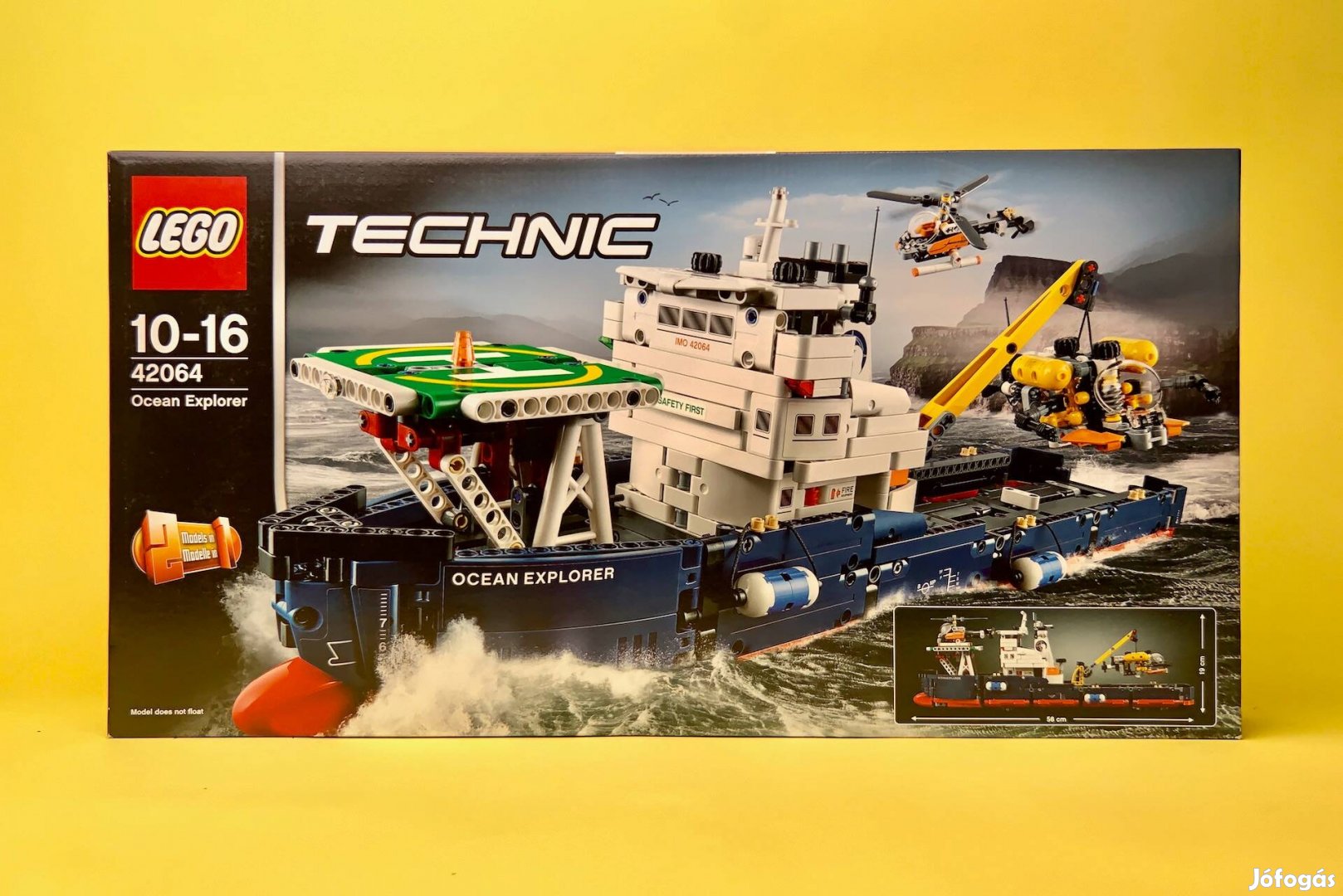 LEGO Technic 42064 Ocean Explorer, Uj, Bontatlan