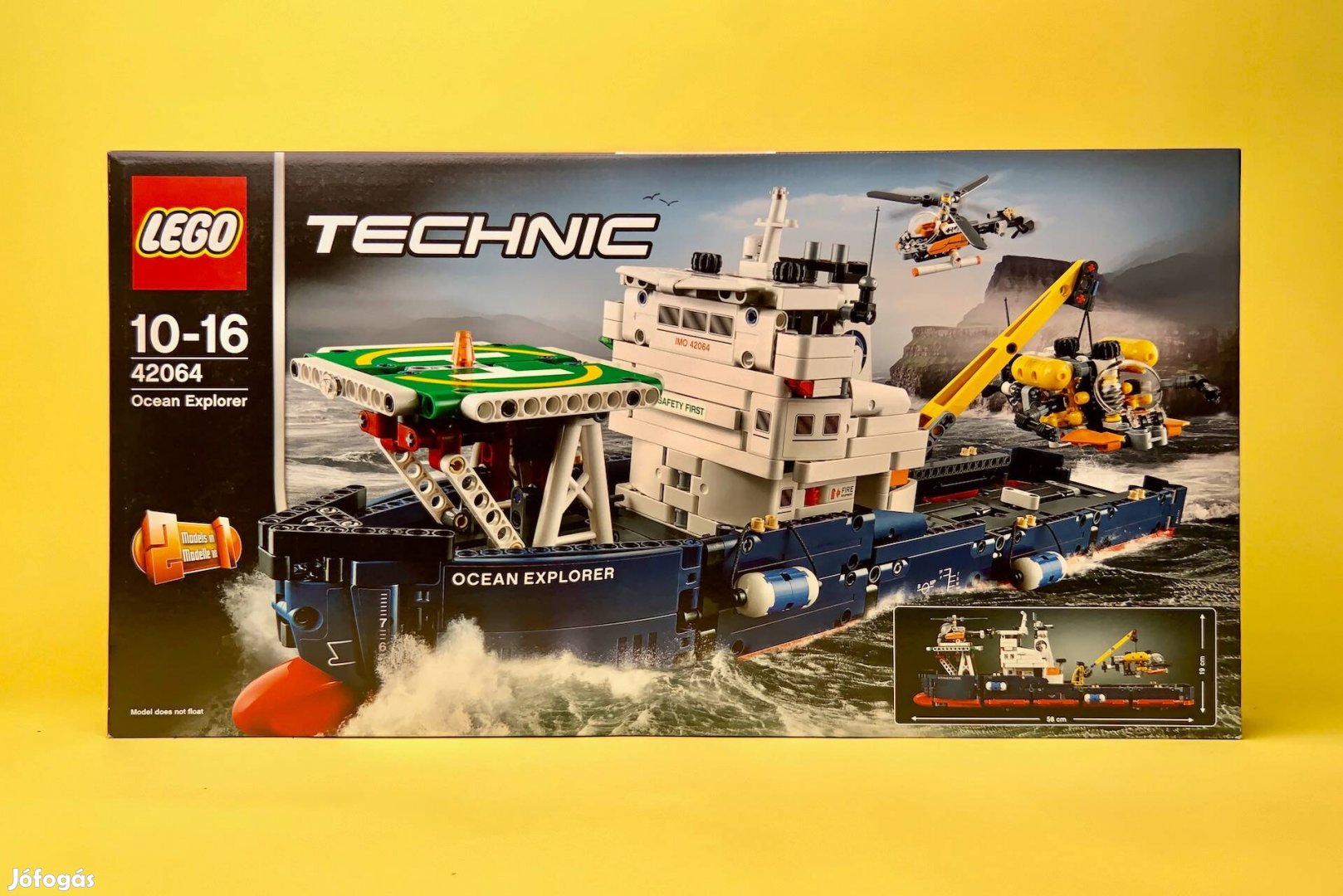 LEGO Technic 42064 Óceánkutató hajó, Uj, Bontatlan