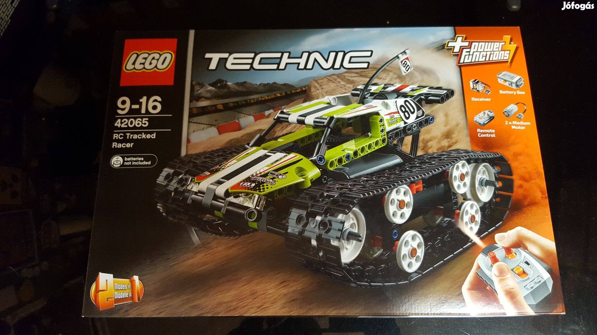 LEGO Technic 42065 Távirányítós hernyótalpas versenyjármű Bontatlan