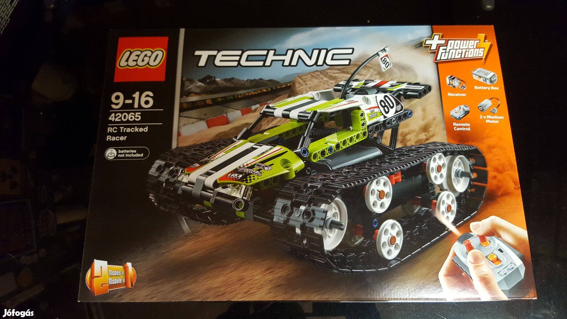 LEGO Technic 42065 Távirányítós hernyótalpas versenyjármű Bontatlan