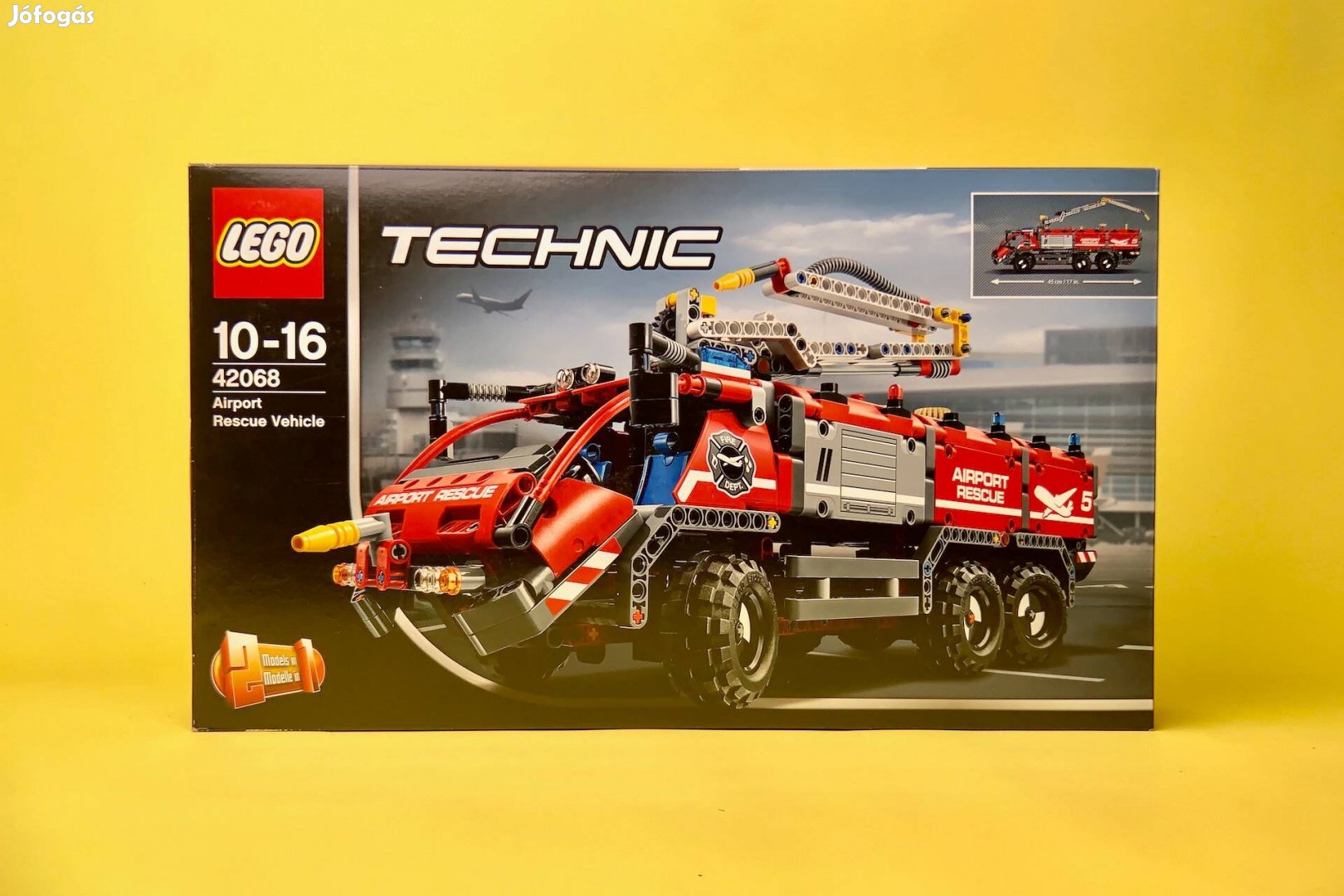 LEGO Technic 42068 Airport Rescue Vehicle, Uj, Bontatlan