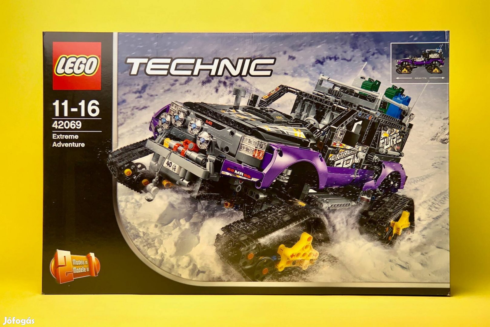 LEGO Technic 42069 Extrém kaland, Uj, Bontatlan