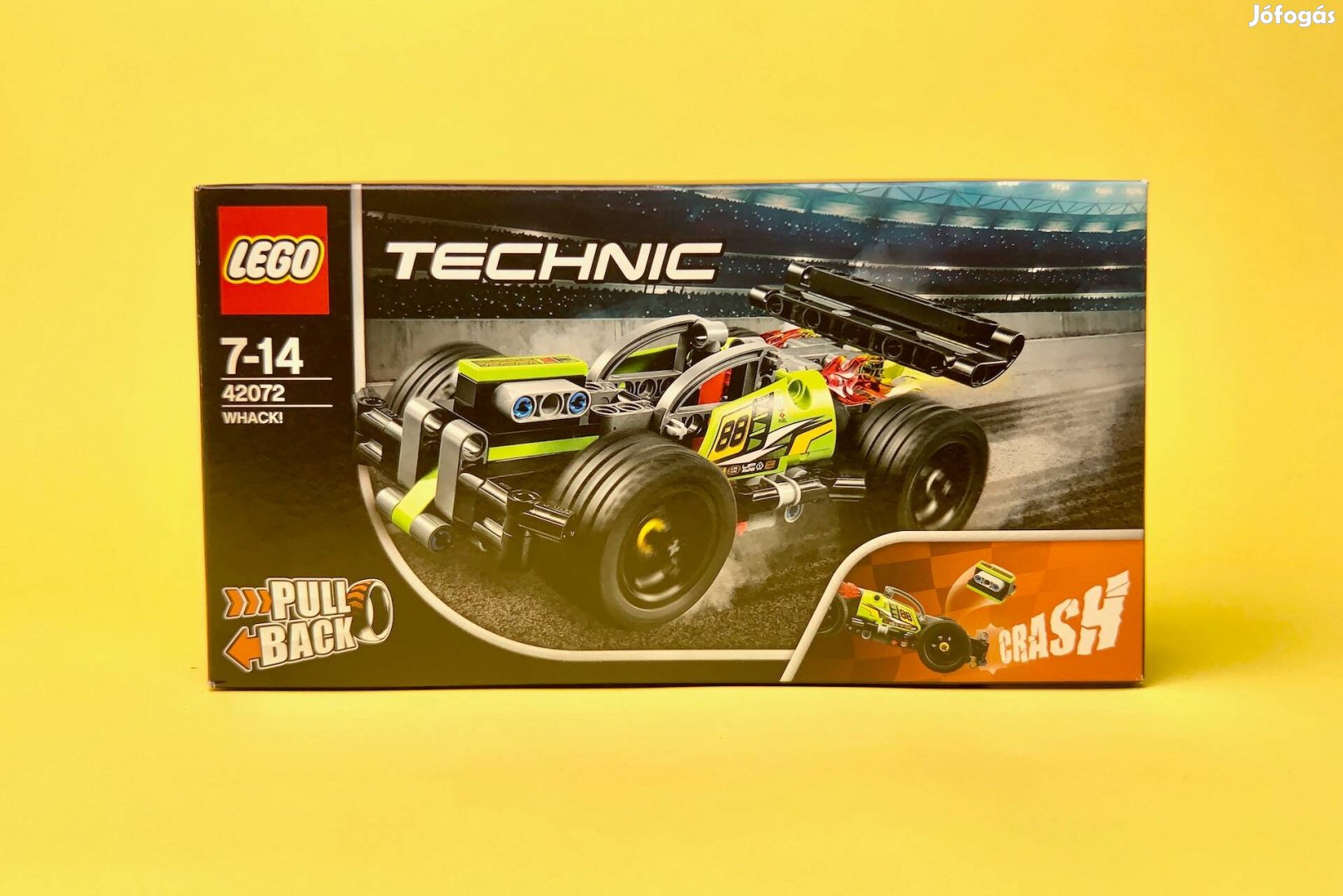 LEGO Technic 42072 Ütköztethető versenyjármű I., Uj, Bontatlan