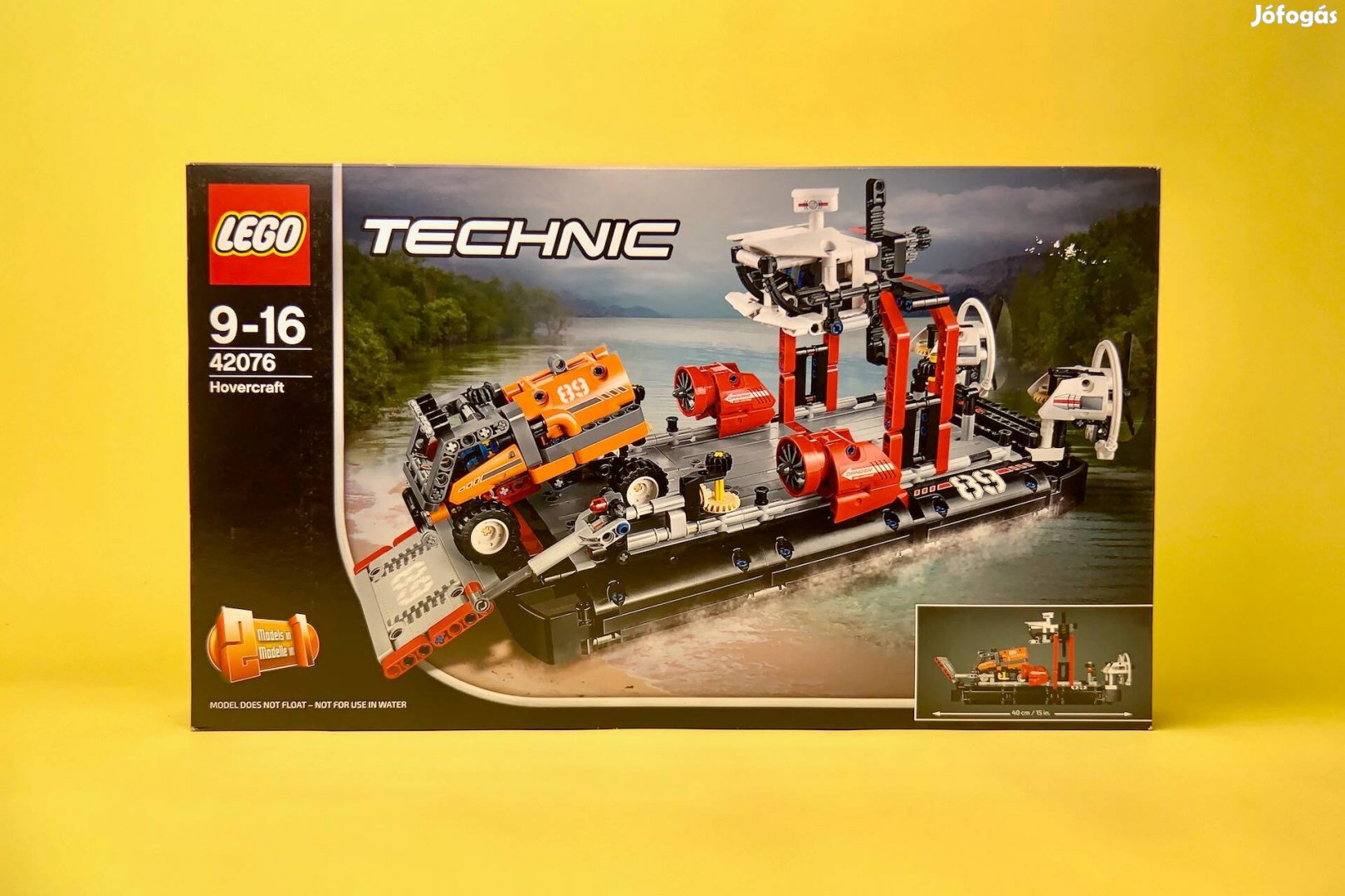 LEGO Technic 42076 Hovercraft, Uj, Bontatlan