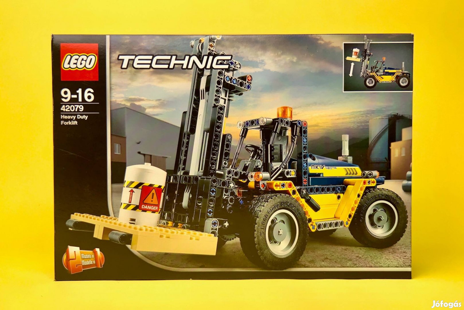 LEGO Technic 42079 Nagy teherbírású villástargonca, Uj, Bontatlan