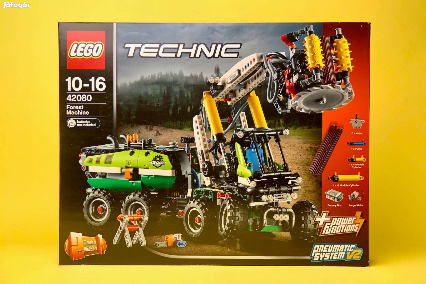 LEGO Technic 42080 Erdei munkagép, Uj, Bontatlan