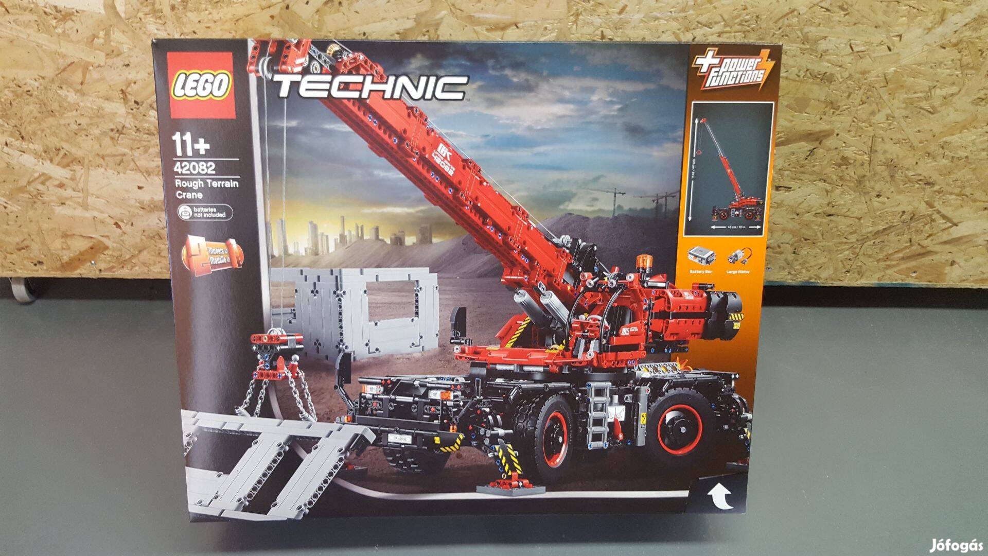 LEGO Technic 42082 Daru egyenetlen terepen Bontatlan