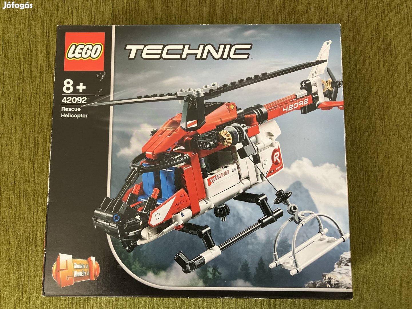 LEGO Technic 42092 Mentőhelikopter Új, bontatlan