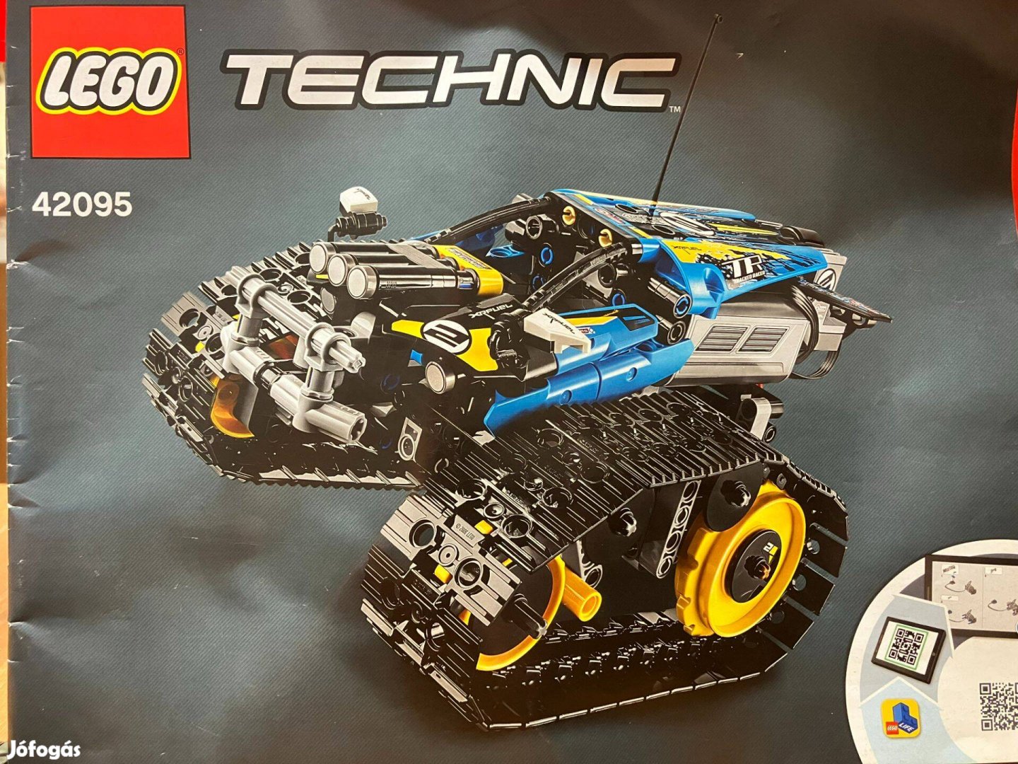 LEGO Technic 42095 - Távirányítású kaszkadőr versenyautó