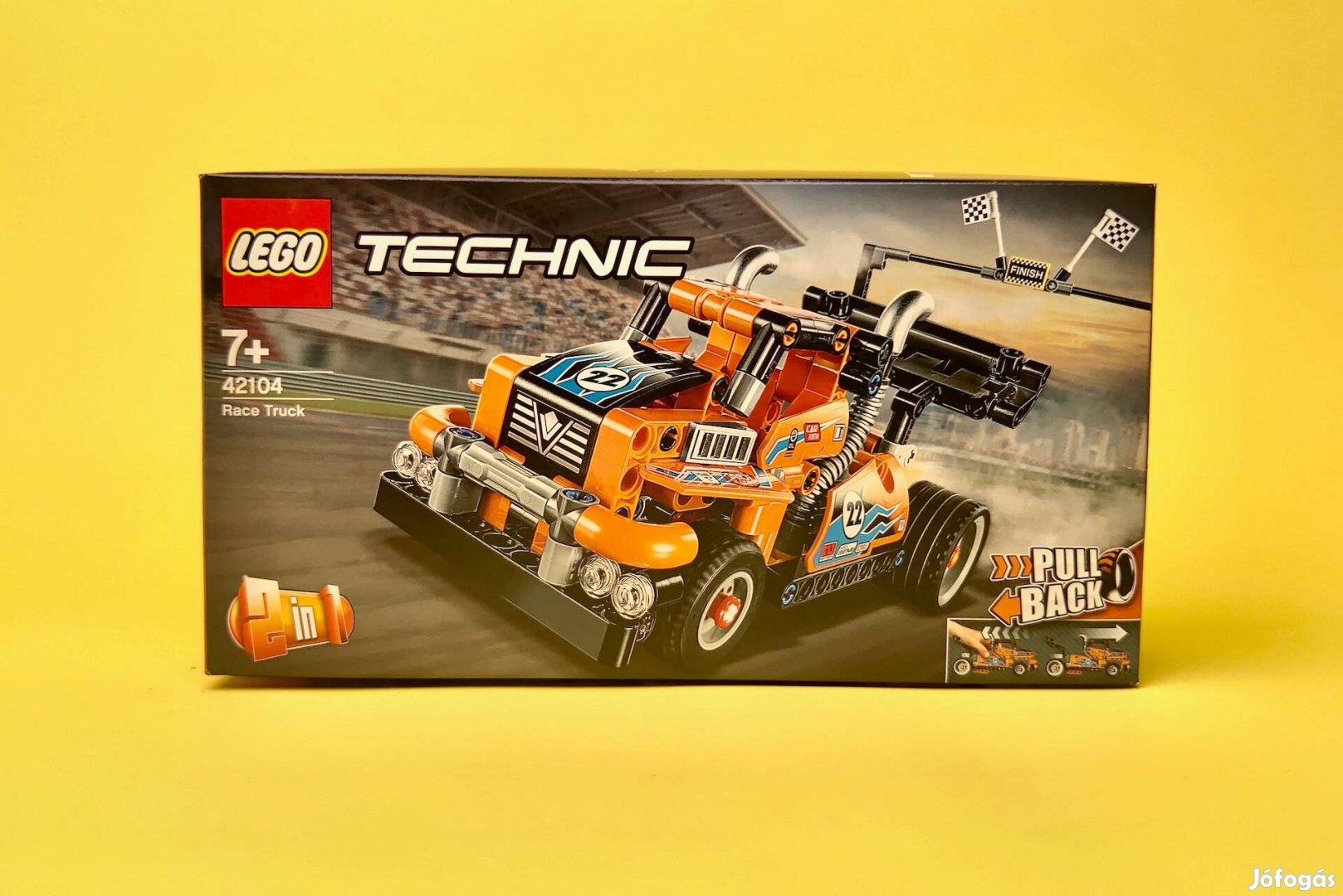 LEGO Technic 42104 Race Truck, Uj, Bontatlan