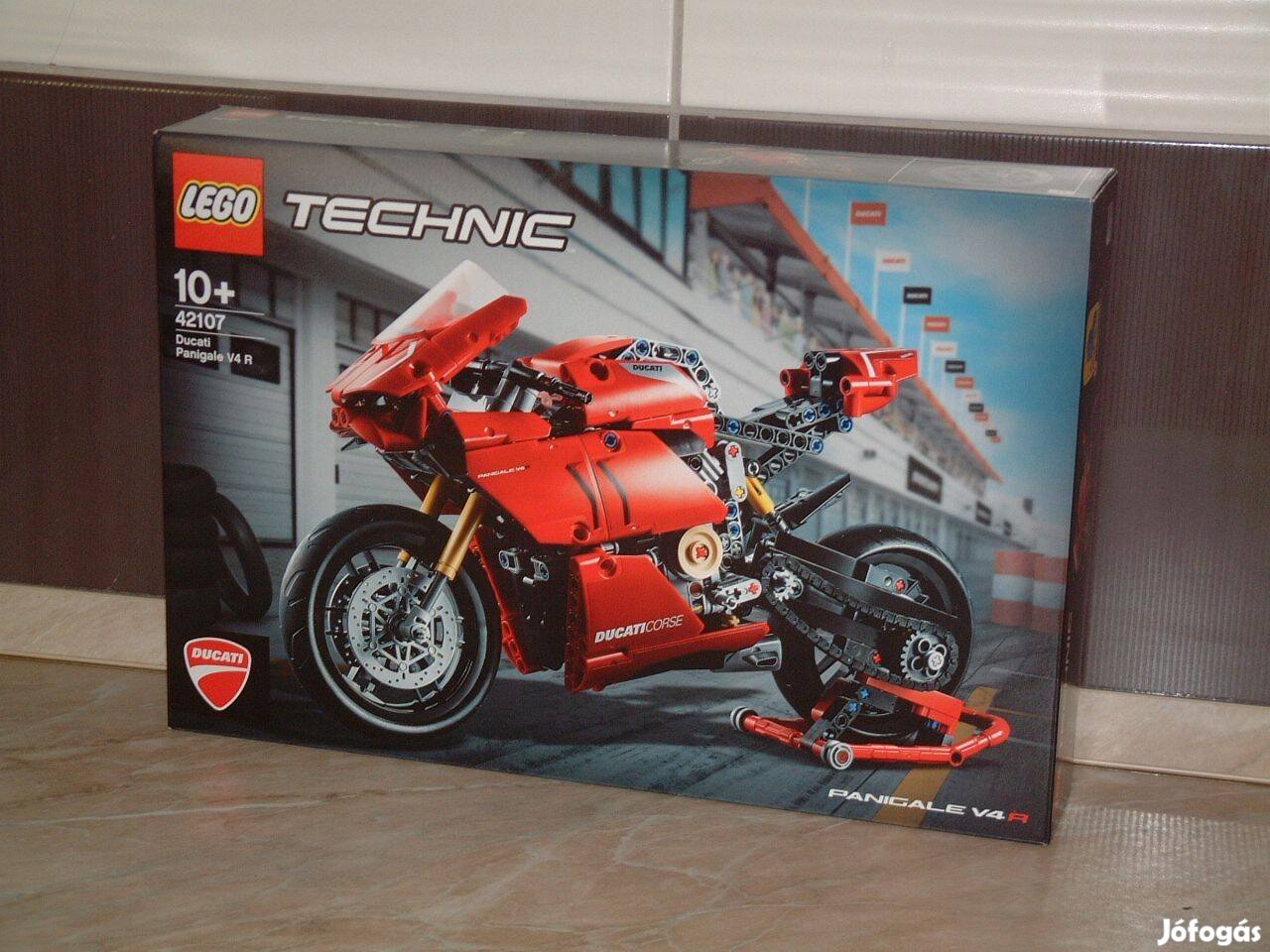 LEGO Technic 42107 - Ducati Panigale V4 R motor (Új)