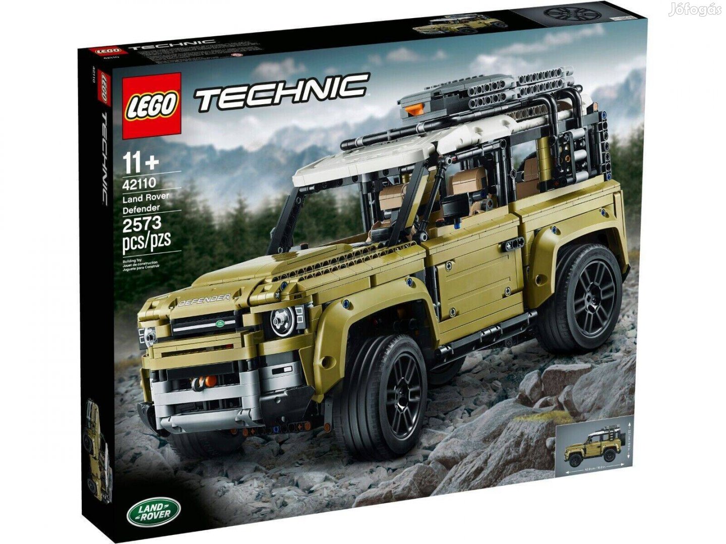 LEGO Technic 42110 Land Rover Defender Kiállított készlet