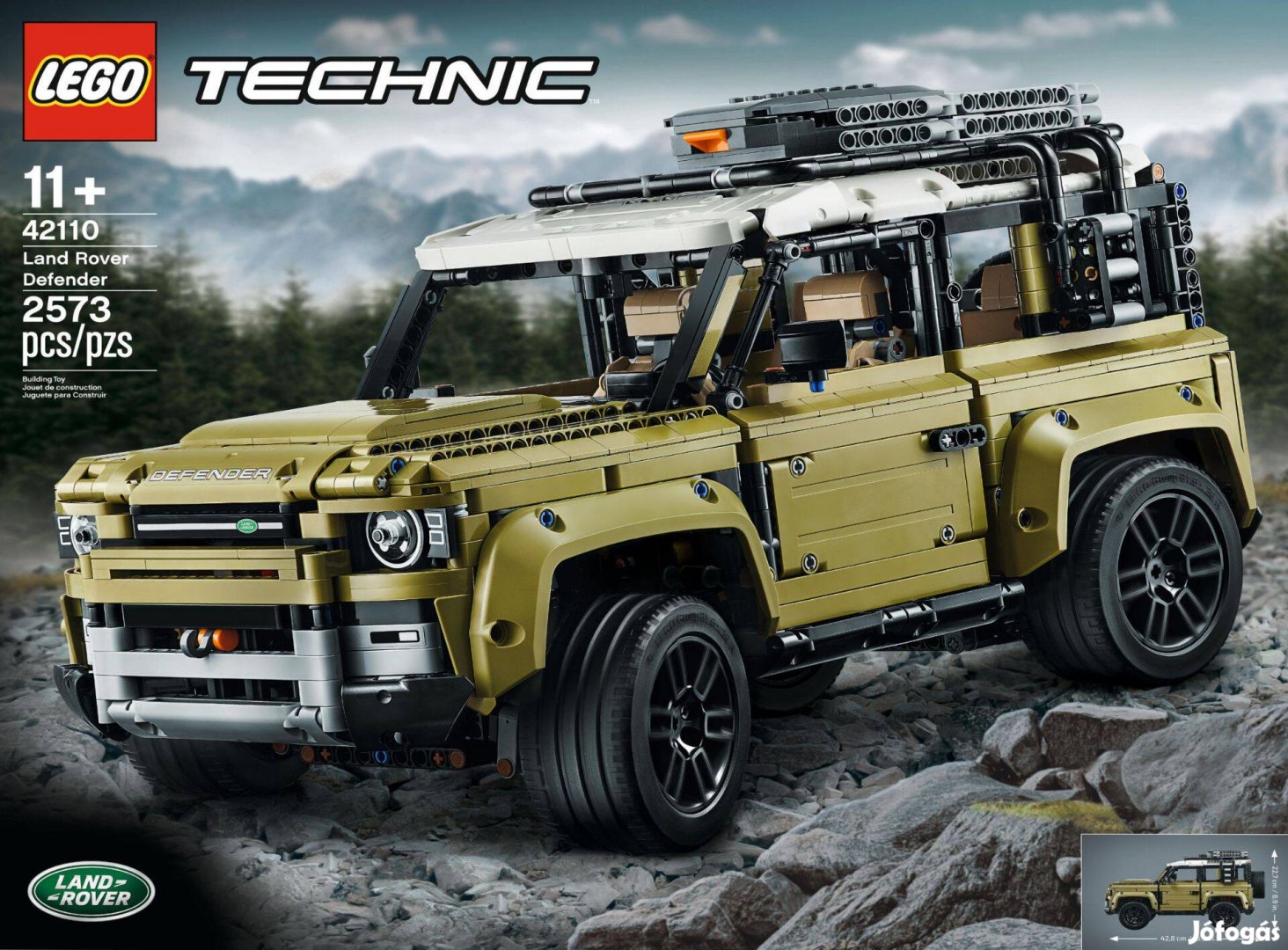 LEGO Technic 42110 Land Rover Defender új, bontatlan