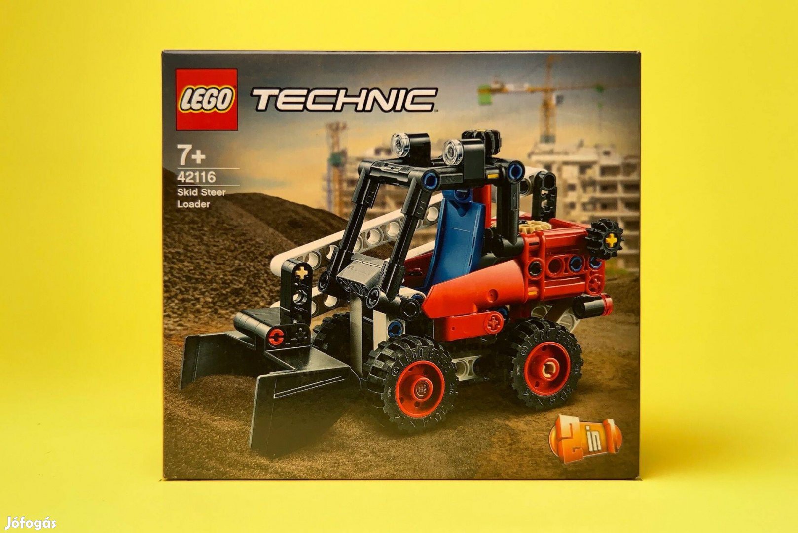 LEGO Technic 42116 Skid Steer Loader, Új, Bontatlan