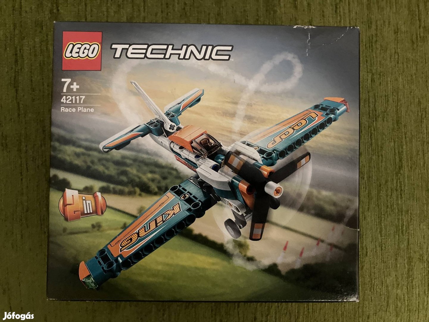 LEGO Technic 42117 - Versenyrepülőgép, új, bontatlan