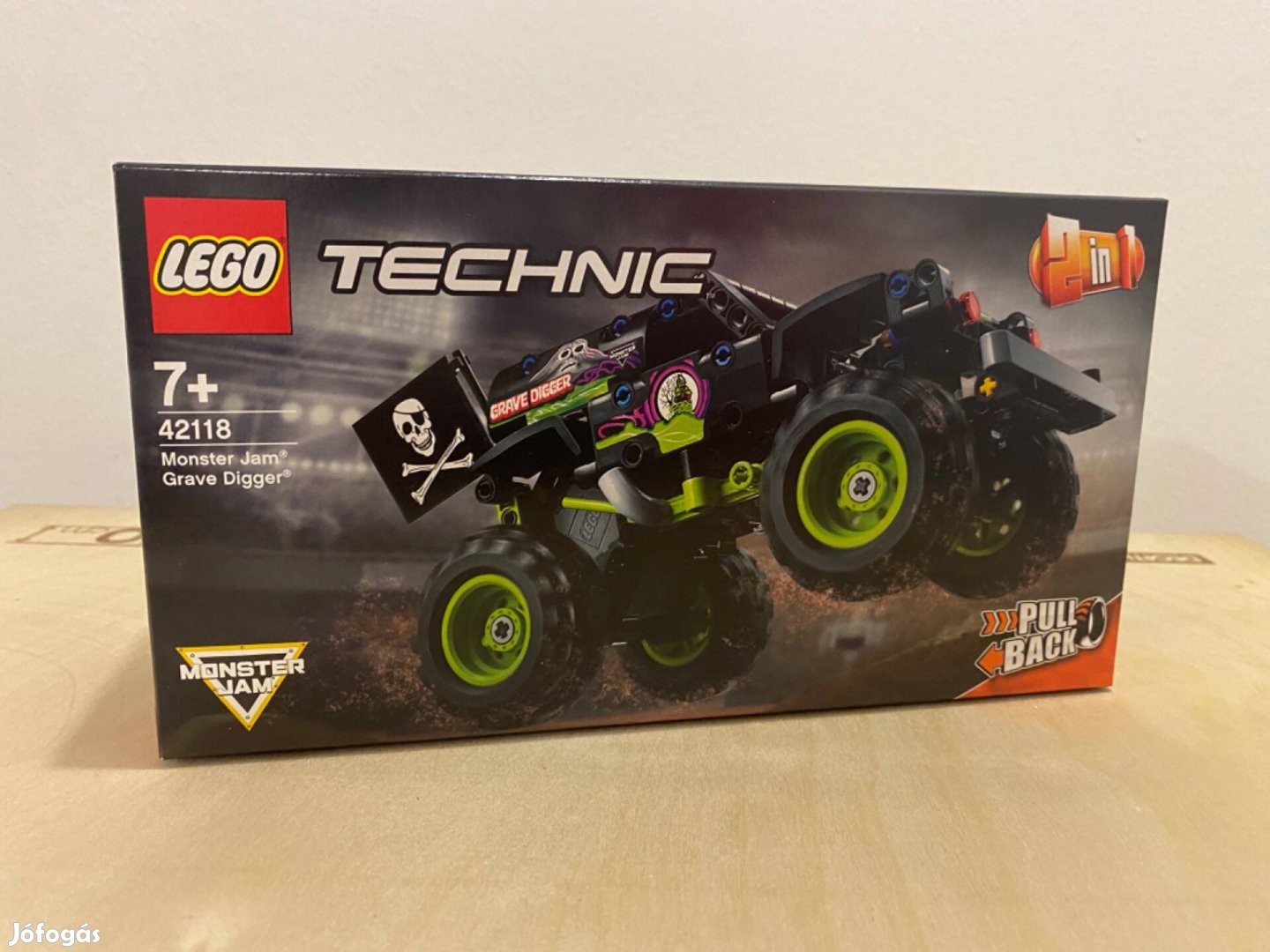 LEGO Technic 42118 Grave Digger Új, bontatlan