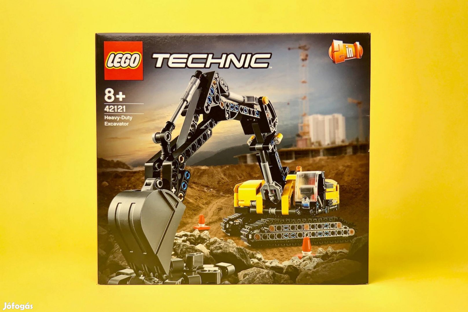 LEGO Technic 42121 Heavy Duty Excavator, Új, Bontatlan