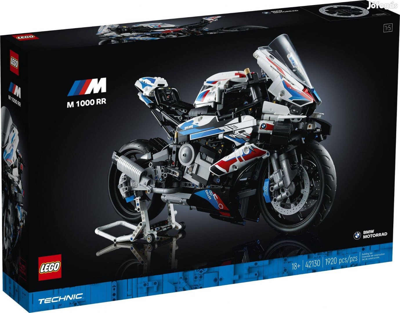 LEGO Technic 42130 BMW M 1000 RR új, bontatlan utánvét