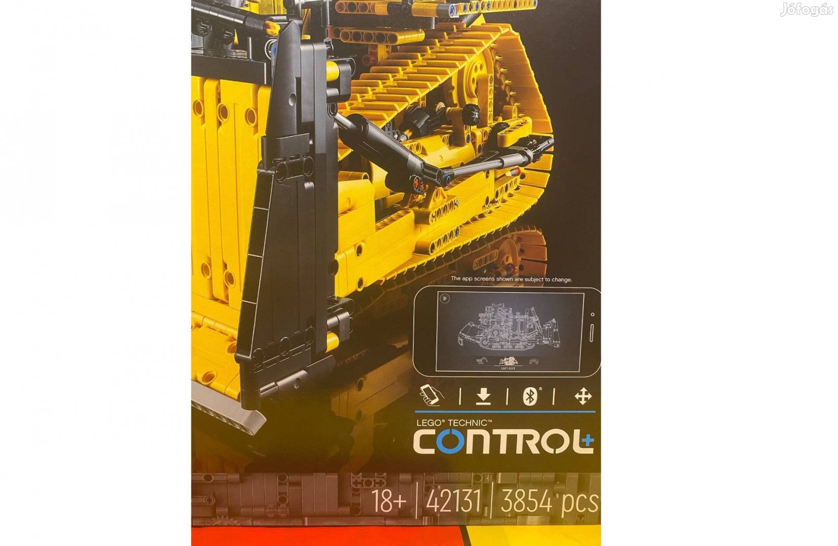 LEGO Technic 42131 Cat D11 Bulldozer Bontatlan készlet