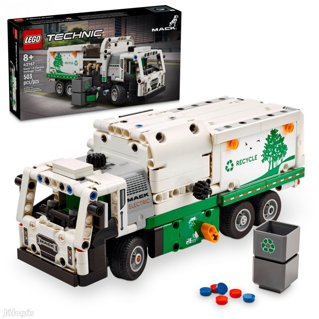 LEGO Technic 42167 Mack LR Electric kukásautó