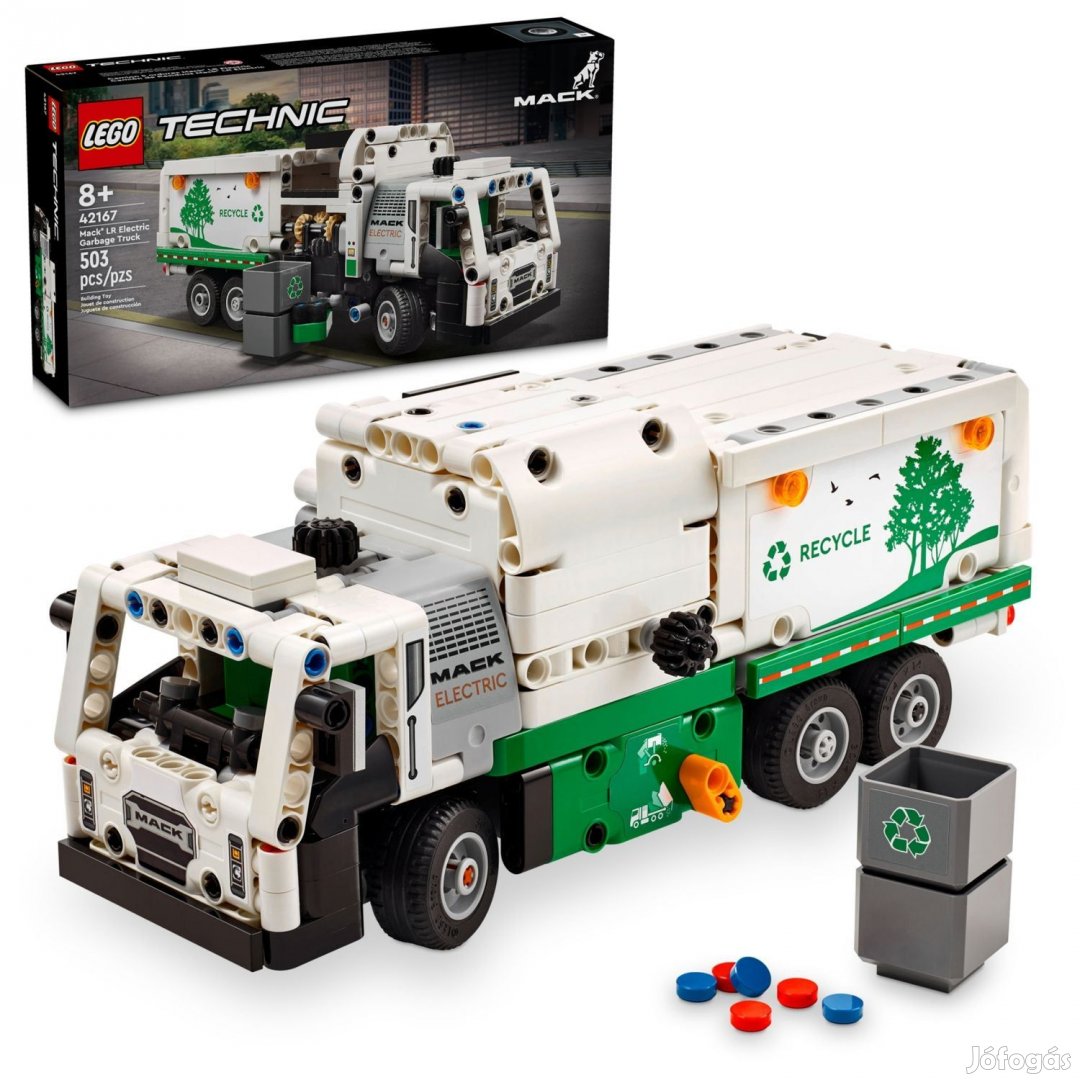 LEGO Technic 42167 Mack LR Electric kukásautó - 42167