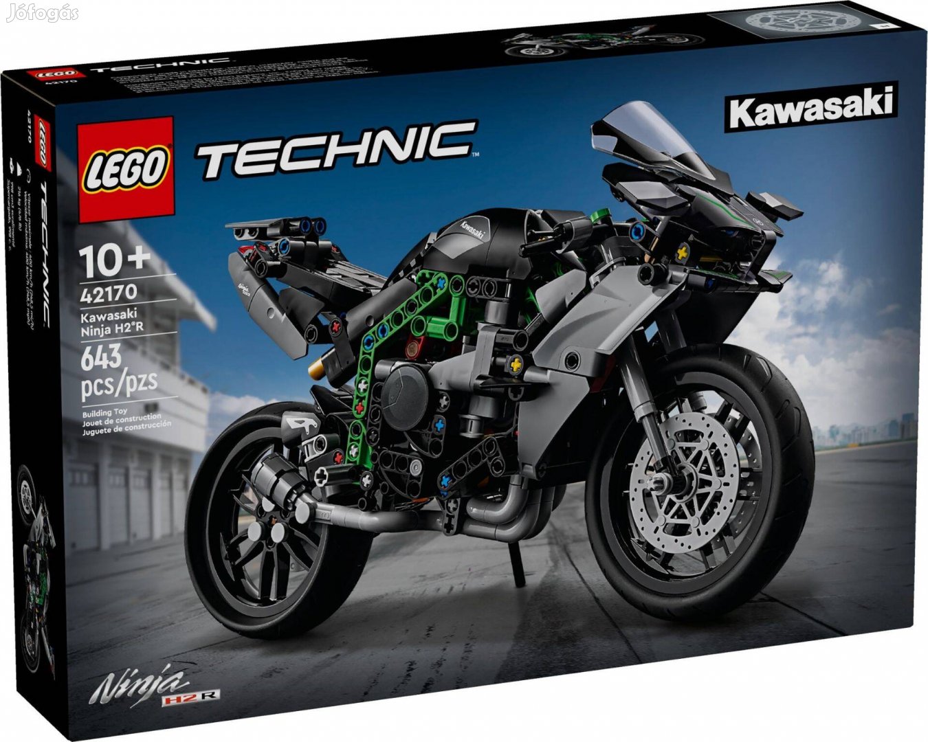 LEGO Technic 42170 Kawasaki Ninja H2R új, bontatlan