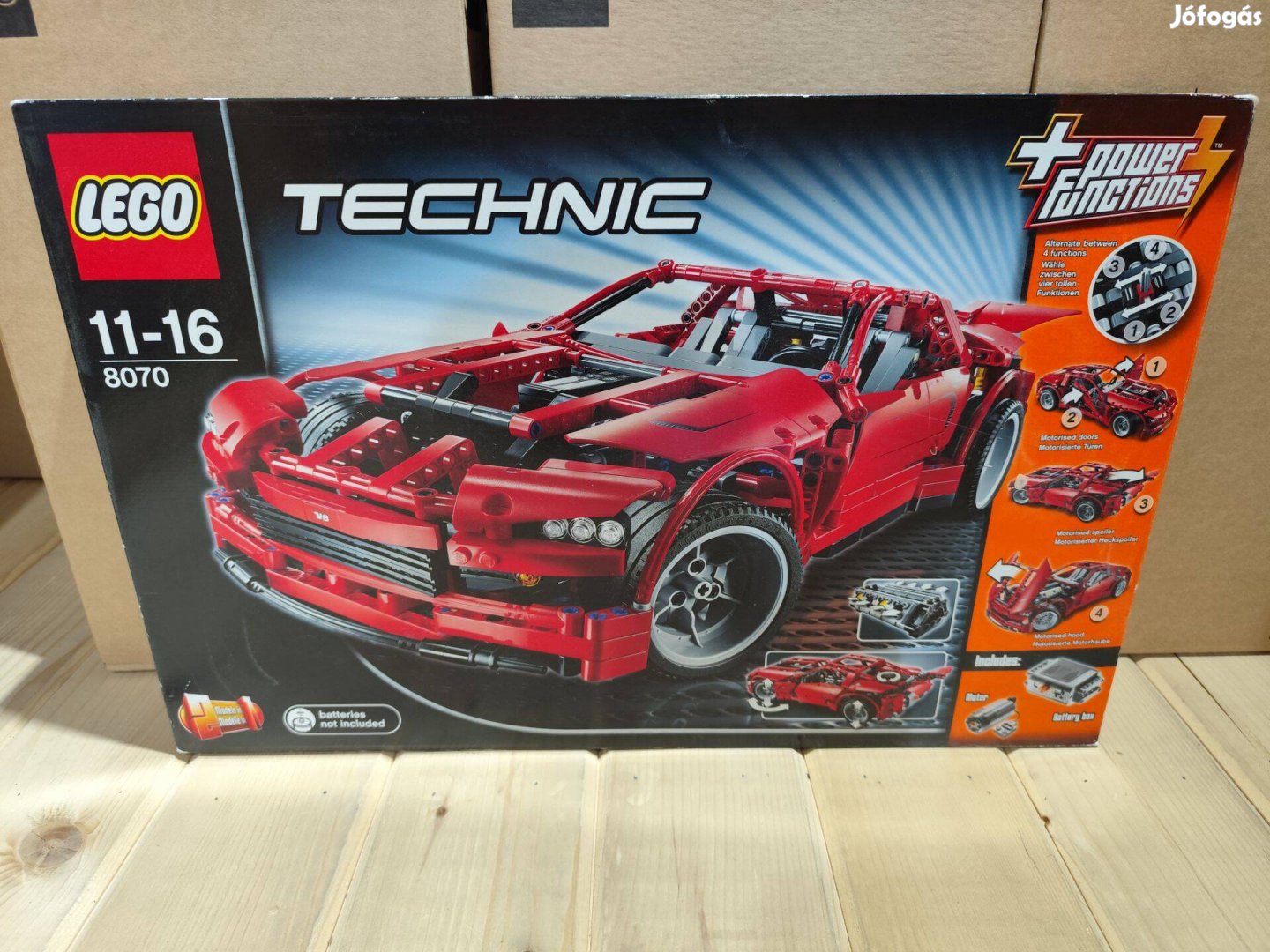 LEGO Technic 8070 Super Car új, bontatlan