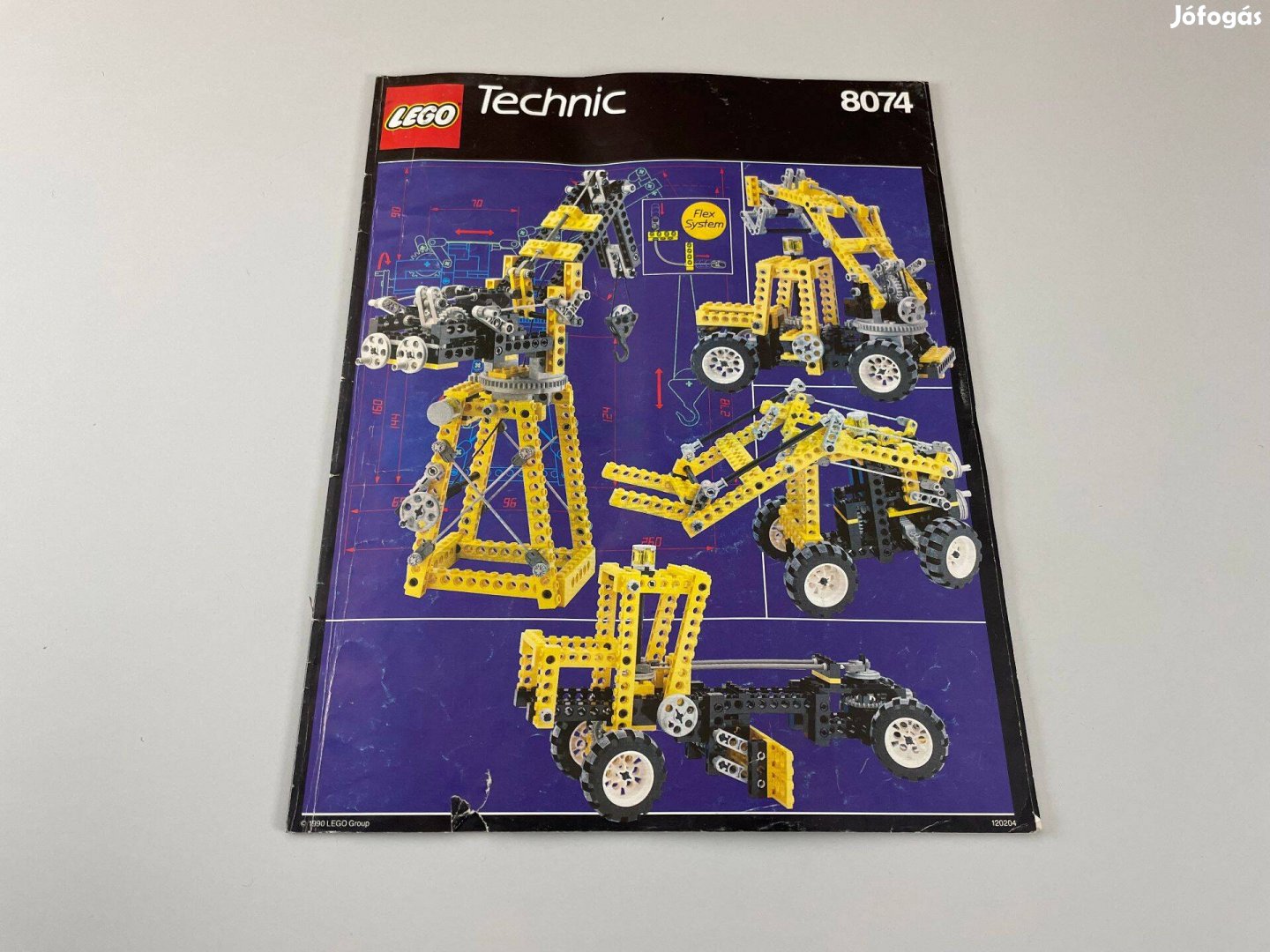 LEGO Technic 8074 Universal Set Flex System - összerakási útmutató