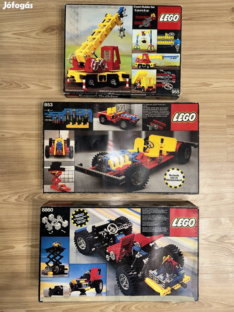 LEGO Technic 853, 955, 8860