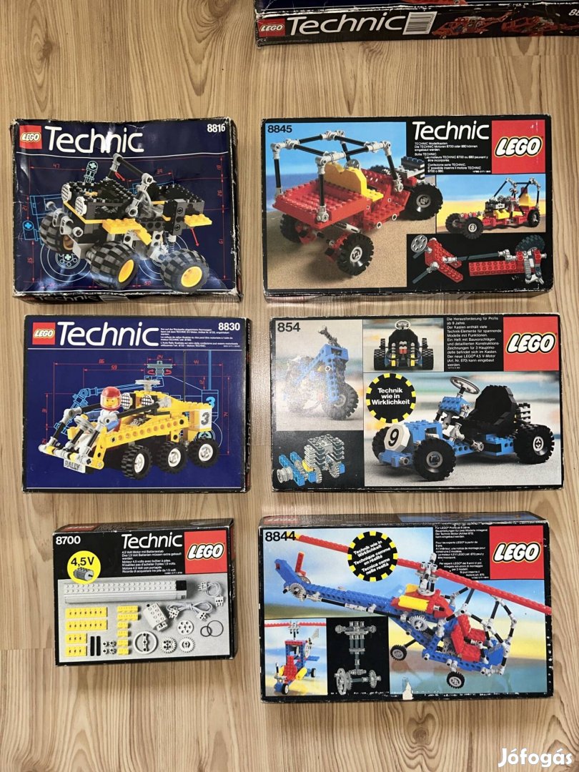 LEGO Technic 8700, 8816, 8844, 854, 8845, 8830