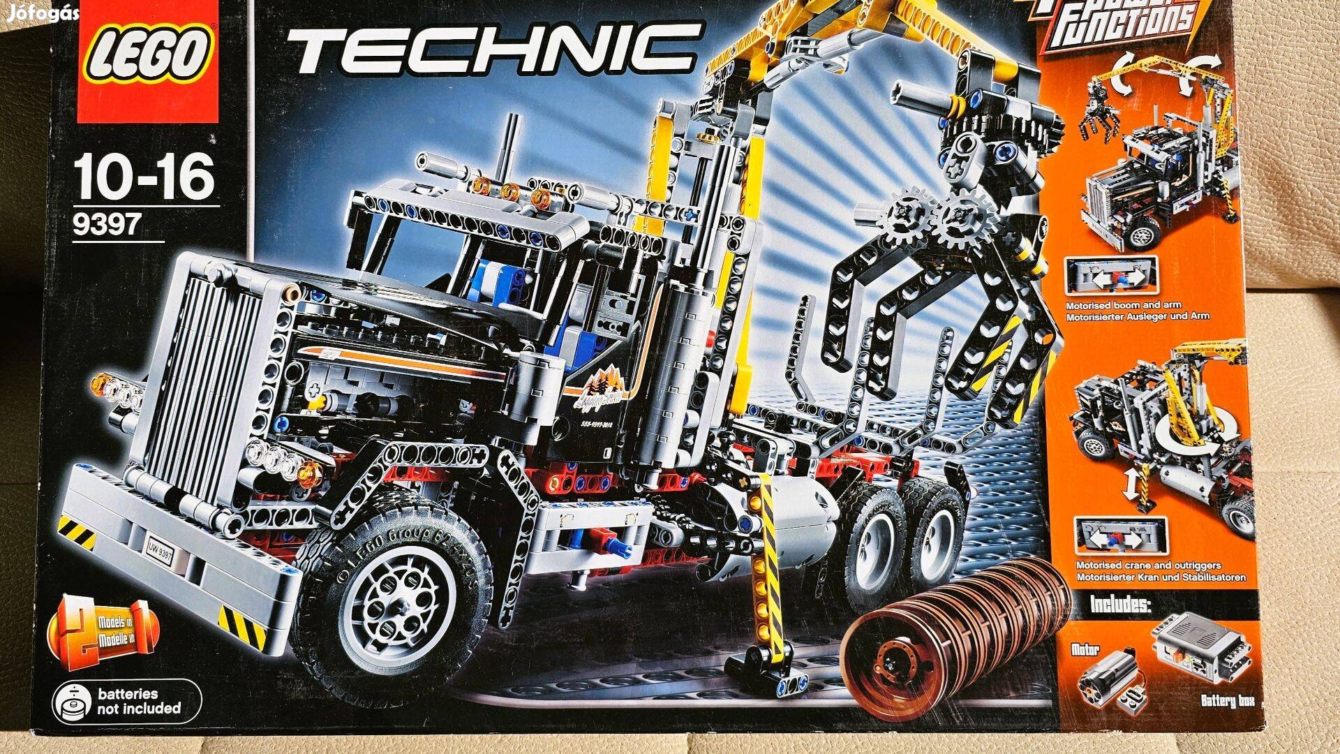 LEGO Technic 9397 Farakodó teherautó (2012) - újszerű, dobozos