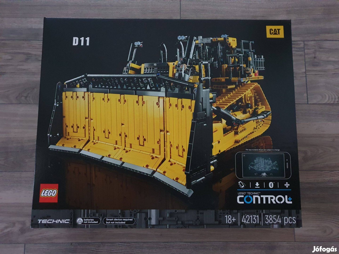 LEGO Technic Applikációval irányítható Cat D11 buldózer 42131 új eladó