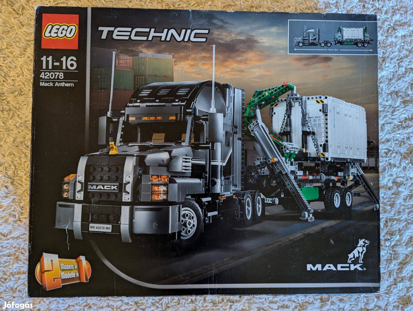 LEGO Technic Mack Anthem (42078) Új, Bontatlan