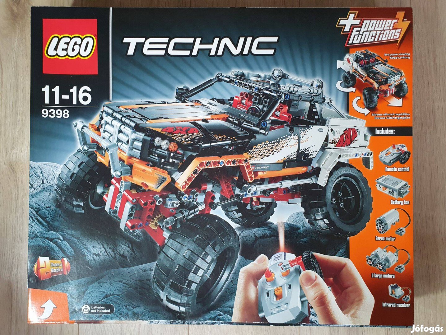 LEGO Technic - 4X4 Terepjáró 9398 Új, Bontatlan