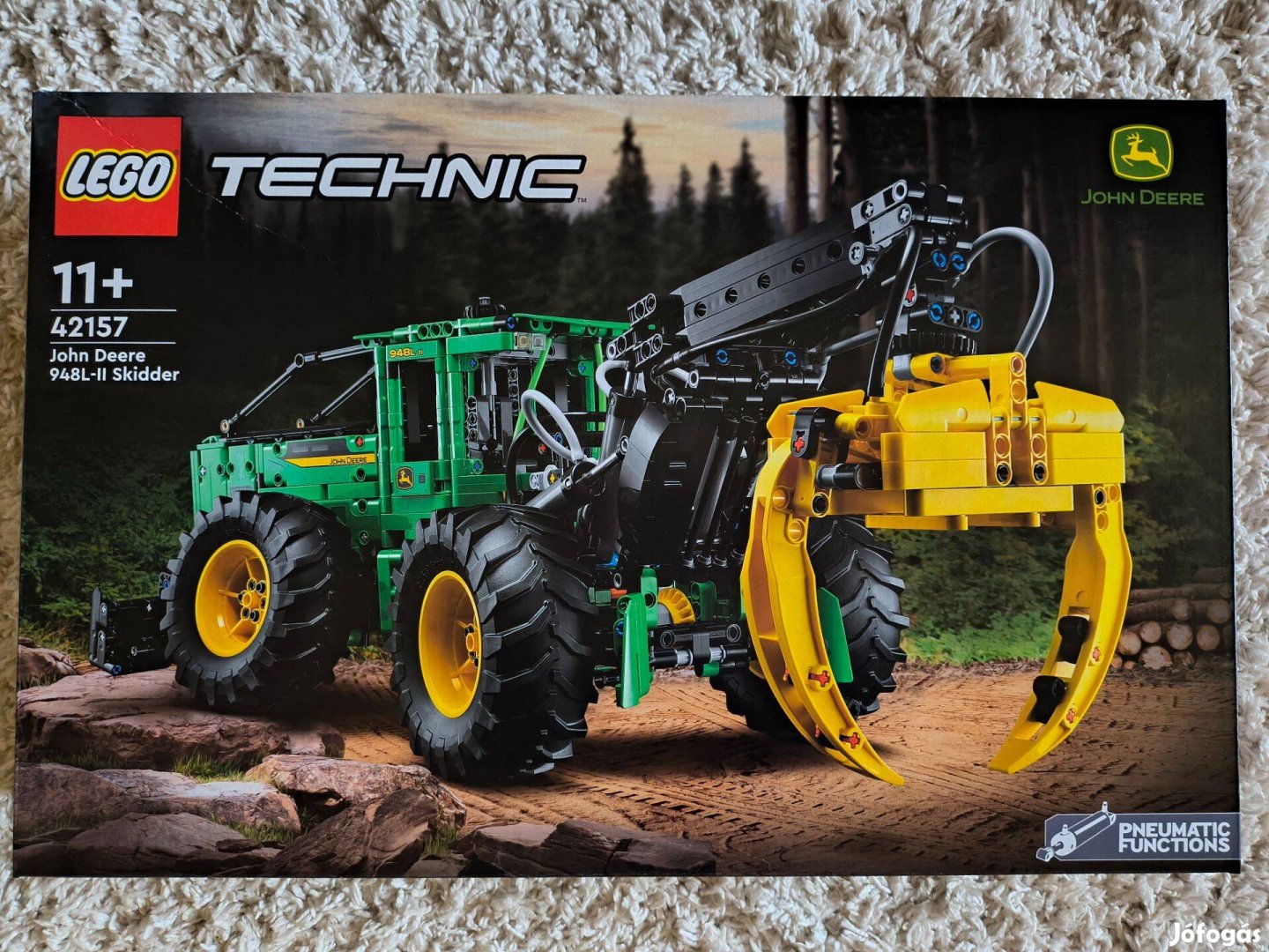 LEGO Technic - John Deere 948L-II Skidder (42157), Új, Bontatlan