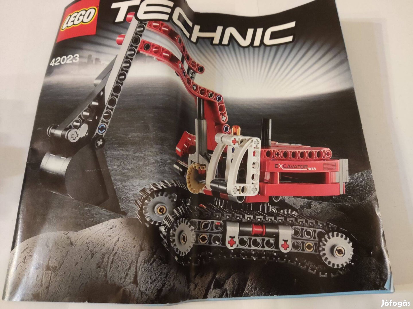 LEGO Technic - Munkagépek 42023 közül a kotrógép / excavator