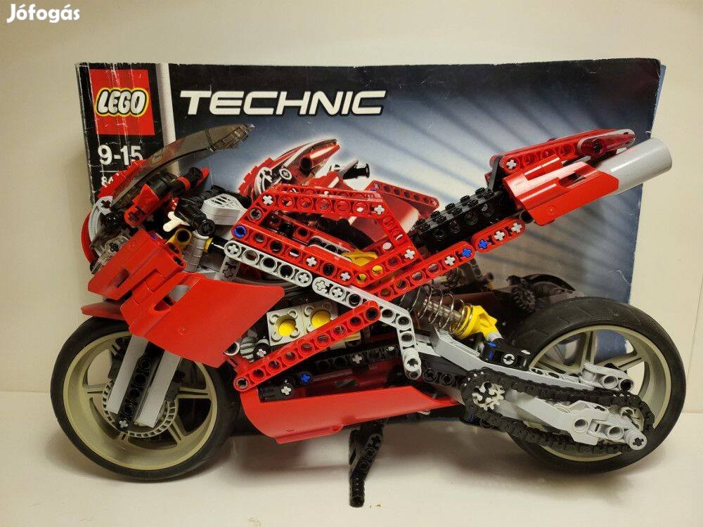 LEGO Technic - Street Bike (8420) (katalógussal, kicsi hiány)