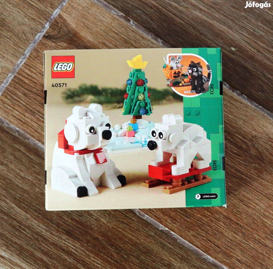 LEGO Téli jegesmedvék (40571) új bobtatlan