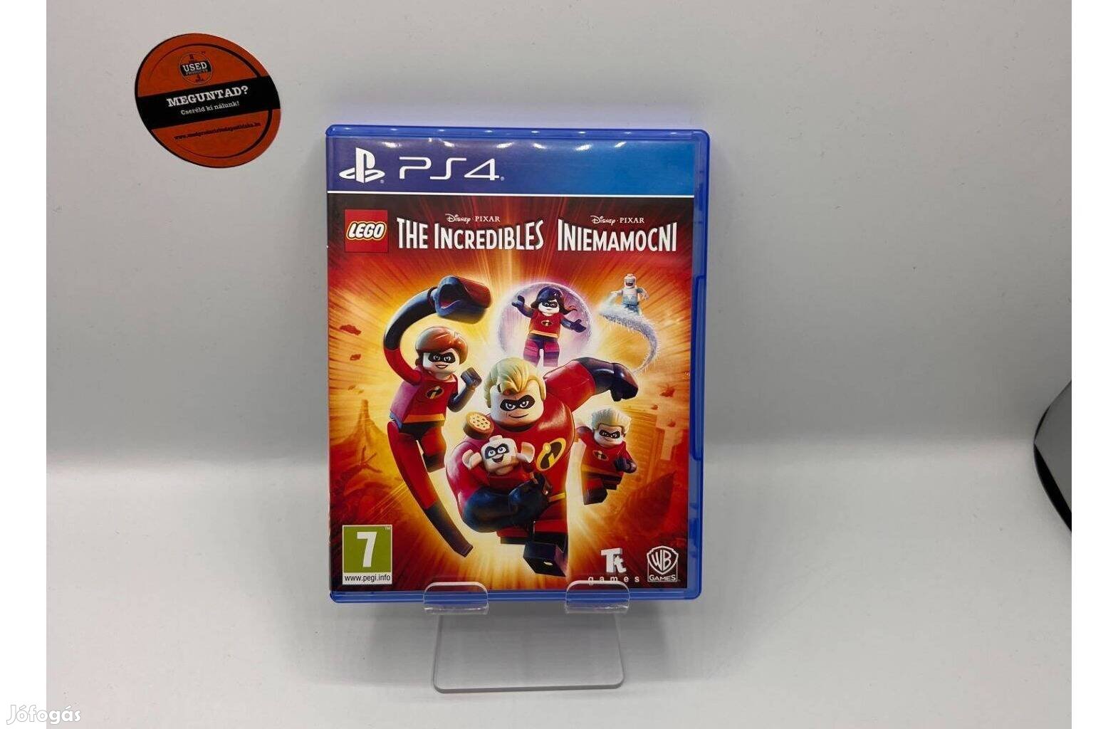 LEGO The Incredibles - PS4 játék, használt