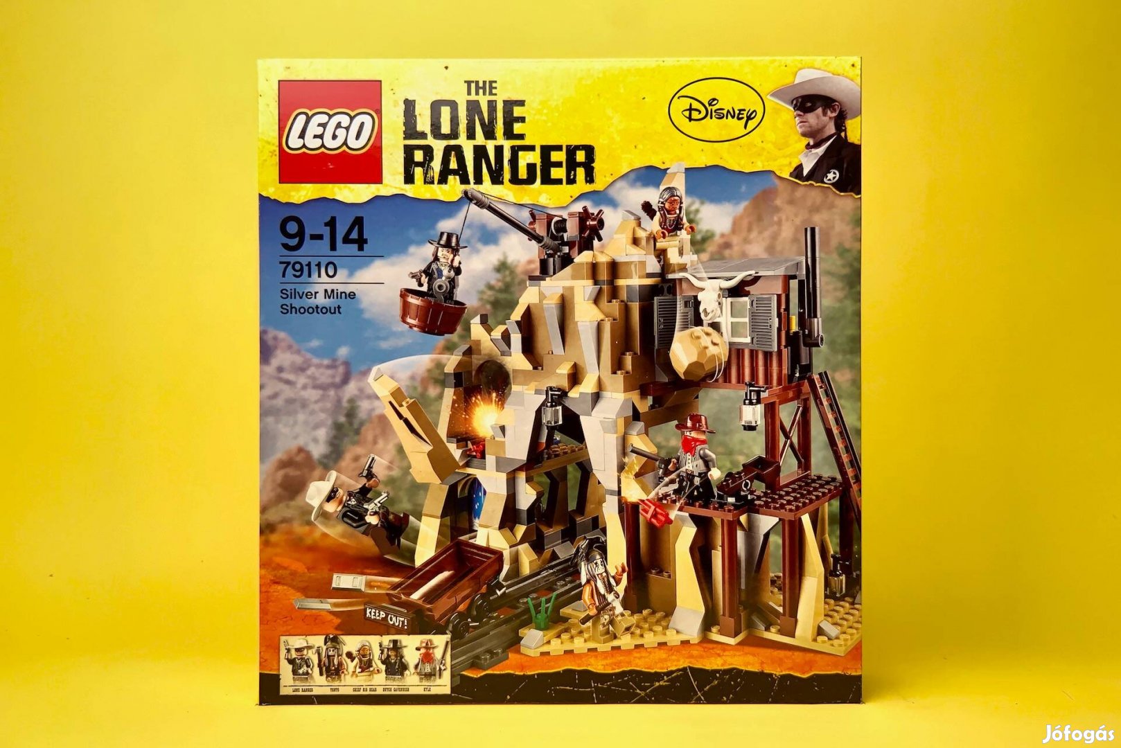 LEGO The Lone Ranger 79110 Silver Mine Shootout, Uj, Bontatlan