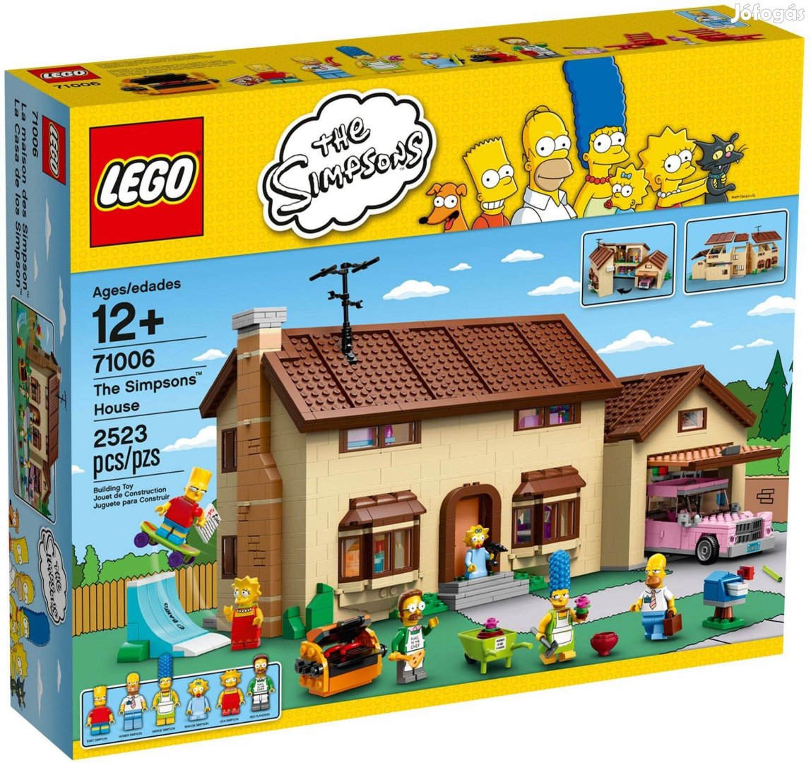 LEGO The Simpsons 71006 The Simpsons House bontatlan, új