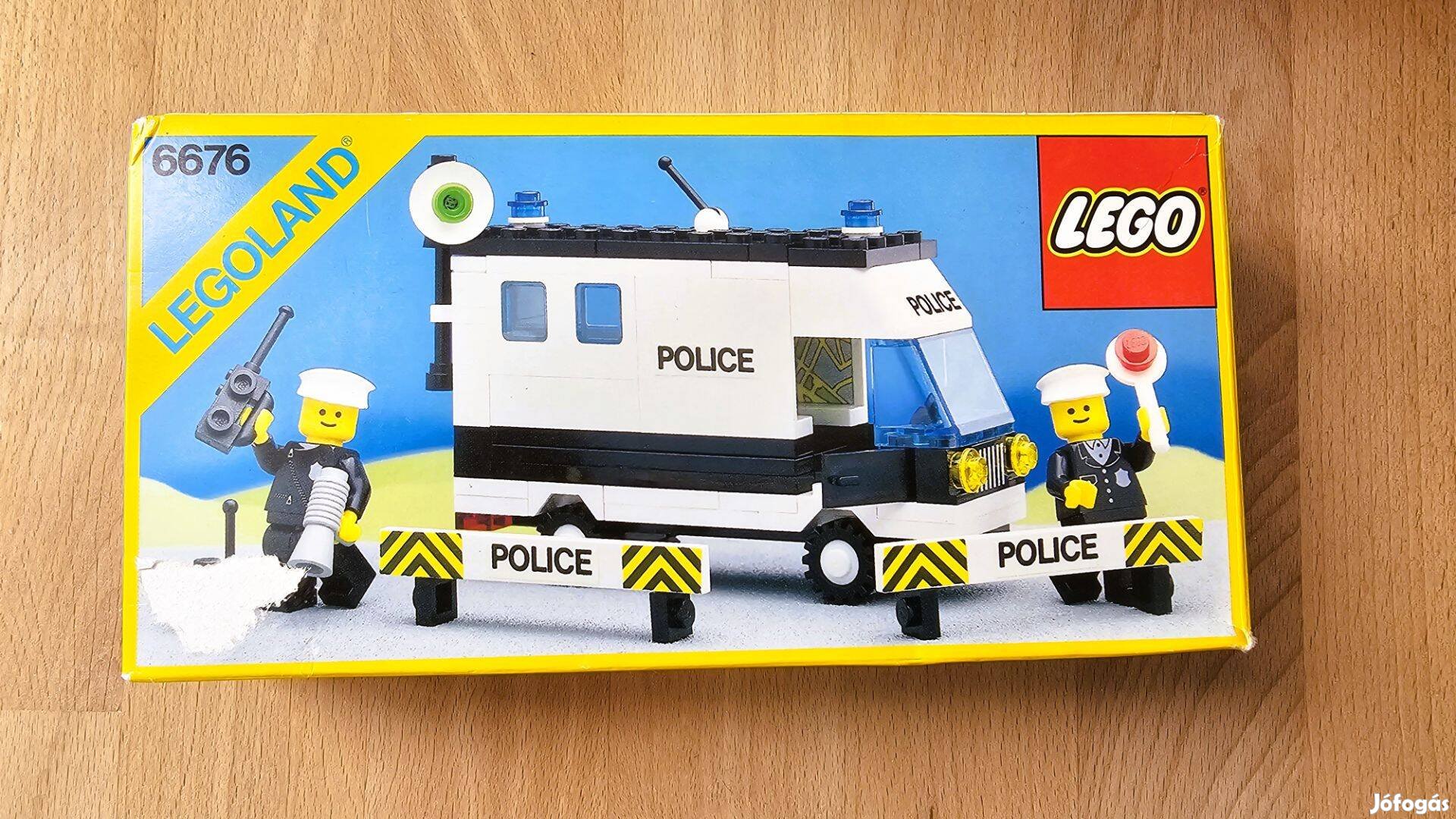 LEGO Town 6676 Mobile Command Unit rendőrség (1986) - újszerű