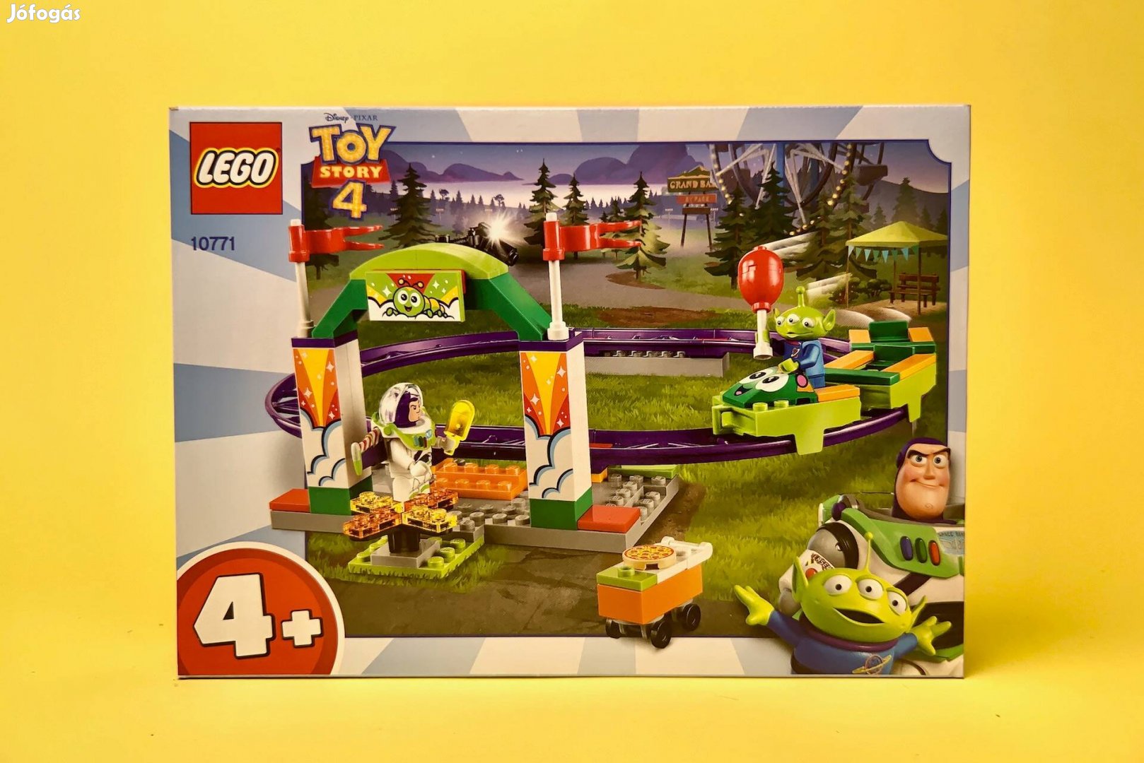 LEGO Toy Story 10771 Carnival Thrill Coaster, Uj, Bontatlan