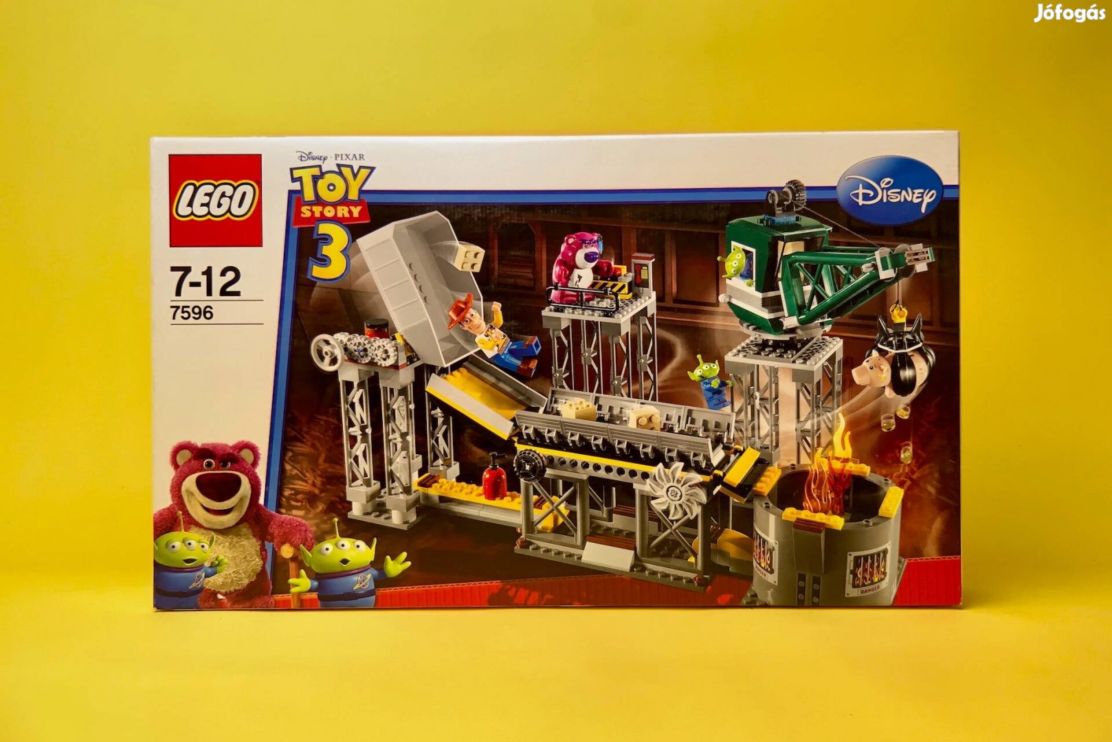 LEGO Toy Story 7596 Menekülés a szeméttömörítőből, Uj, Bontatlan